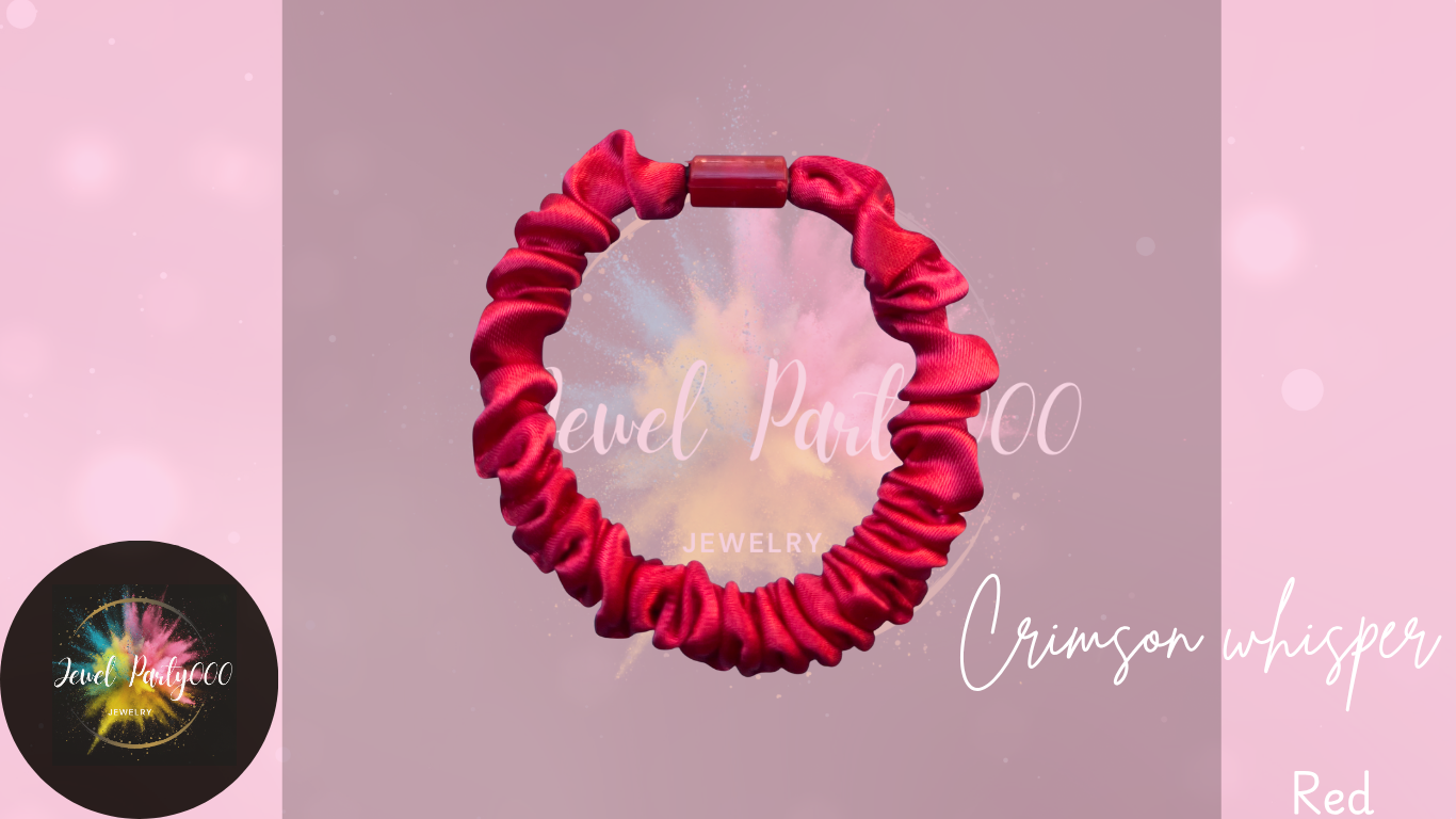 Loop and bloom Scrunchie